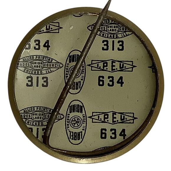 Vintage 1964 Republican Barry Goldwater 1964 Presidential Campaign Pin, 7/8" - Picture 2 of 3